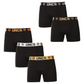 5PACK pánské boxerky UNCS černé (24Z167PSPP) XL