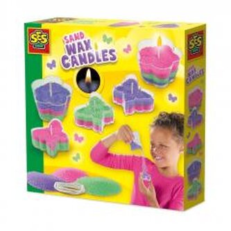 Świece woskowe piaskowe