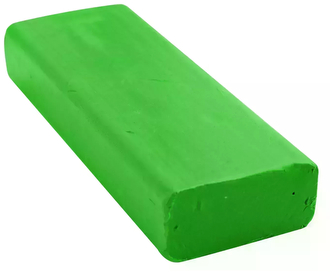 Plastelina artystyczna mała 250g j. zielona, Koma Plast