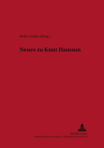 Neues zu Knut Hamsun