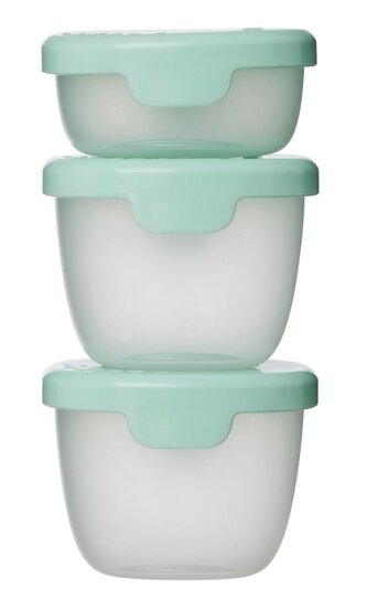 Sada krabiček Snack tubs 3ks - zelené