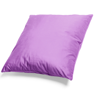 Mikroplyšový povlak na polštář 50x50 cm Levandulový