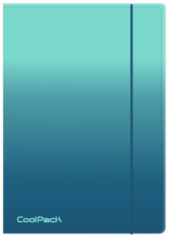 Teczka z gumką A4 Gradient Blue Lagoon CoolPack, Patio