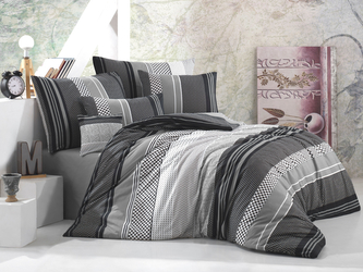 Povlečení francouzské bavlna 240x200,70x90 Sorento black