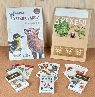 Lesní svět Sada papírových her z Lesního světa