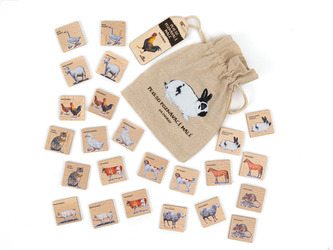 Lesní svět Pexeso poznávací malé - Na dvorku