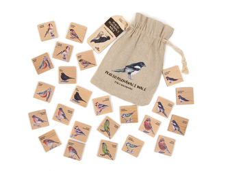 Lesní svět Pexeso poznávací malé - Ptáci kolem nás