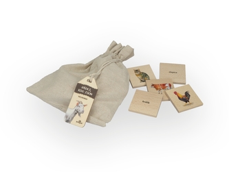 Lesní svět Hádej, kdo jsem - Na dvorku