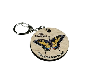 Lesní svět Přívěsek na klíče kulatý - Otakárek fenyklový