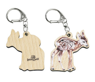 Lesní svět Přívěsek na klíče zvíře - Srnče