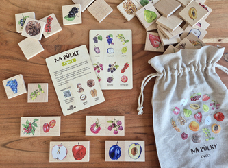 Lesní svět Na PŮLKY - Ovoce