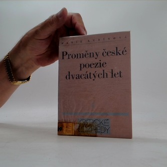 Proměny české poezie dvacátých let