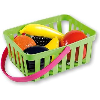 Androni (11-2102-0000-1) Nákupní košík s ovocem - 6 kusů - zelená