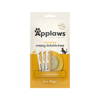 Applaws Puree Cat lízací pyré kuřecí 4 x 15g