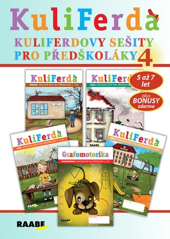 KuliFerda (5–7 let) - SADA 5 pracovních sešitů č.4