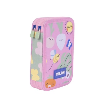 Penál 2-patrový/plněný MILAN - série Green & Grow