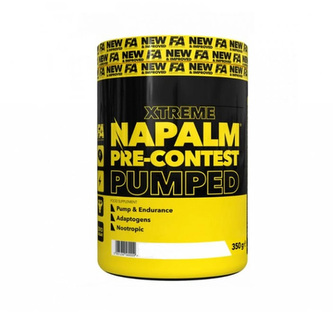 Fitness Authority Napalm Pre-Contest Pumped 350 g red fruit punch (ovocný punč)