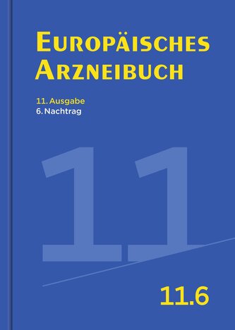 Europäisches Arzneibuch 11. Ausgabe, 6. Nachtrag