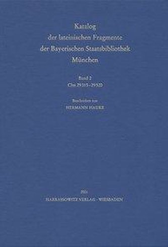 Catalogus codicum manu scriptorum Bibliothecae Monacensis. (Handschriftenkatalog der Bayerischen Staatsbibliothek München) / Cat