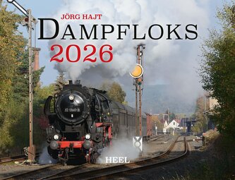 Kalender Dampfloks in Farbe 2026 Eintragkalender