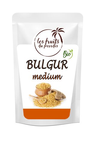 Bulgur medium BIO 1 kg LES FRUITS DU PARADIS