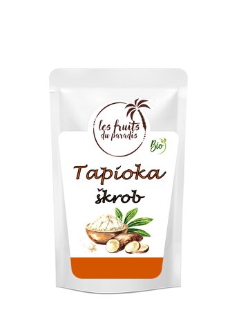 Tapioca škrob BIO 1 kg LES FRUITS DU PARADIS