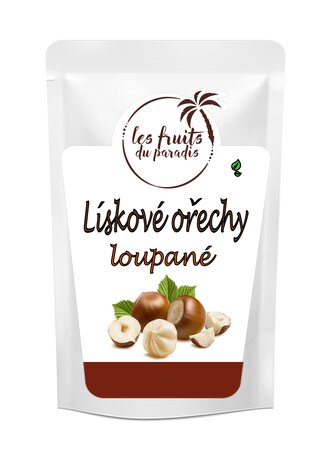 Lískové ořechy jumbo loupané 500 g LES FRUITS DU PARADIS