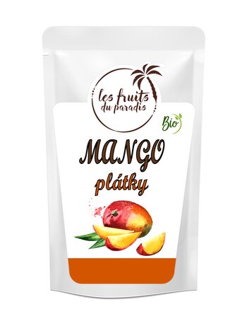 Mango plátky Bio 1 kg LES FRUITS DU PARADIS