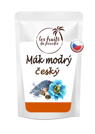 Mák modrý český 500 g LES FRUITS DU PARADIS