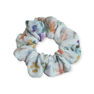 Gumička do vlasů mušelínová Meadow; Barva: bílá; Velikost: UNI