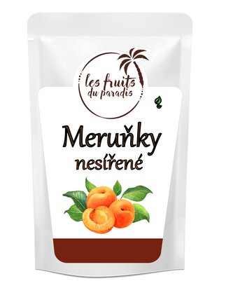 Meruňky sušené natural nesířené 500 g LES FRUITS DU PARADIS