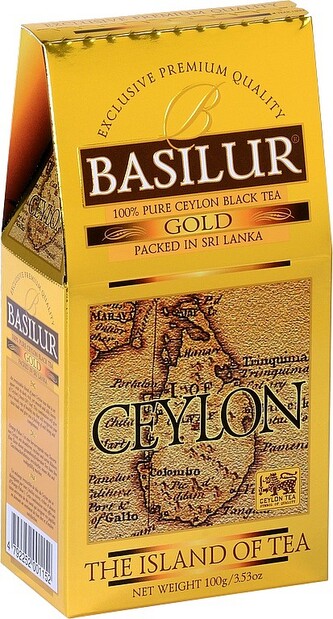 BASILUR Island of Tea Gold OP1 papír 100g