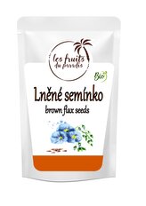 Lněné semínko hnědé Bio 500 g LES FRUITS DU PARADIS