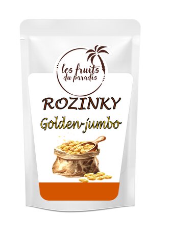 Rozinky Golden Jumbo 200 g LES FRUITS DU PARADIS