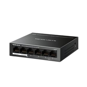 Switch TP-Link Mercusys MS106P 2x LAN, 4x LAN s PoE, 67W