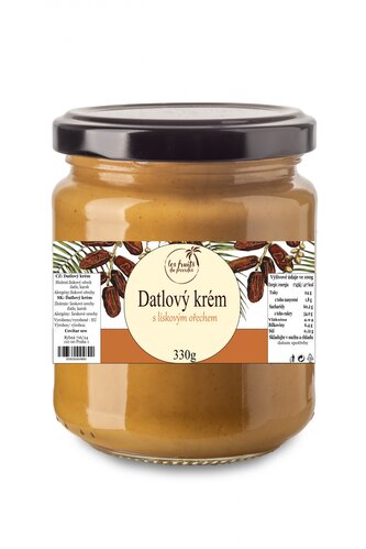 Datlová pomazánka 330 g LES FRUITS DU PARADIS