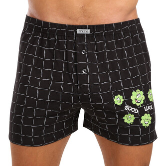 Pánské trenky Andrie černé (PS 5801 black) M