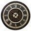 Nástěnné hodiny PRESTON hnědá O 76 cm Mybesthome