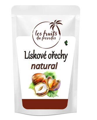 Lískové ořechy Natural 13-15 1 kg LES FRUITS DU PARADIS