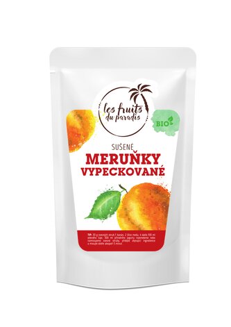 Meruňky sušené bez pecky Bio 200 g LES FRUITS DU PARADIS