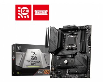 MSI MB Sc AM5 MAG B650 TOMAHAWK WIFI, AMD B650, 4xDDR5, 1xDP, 1xHDMI, WI-FI MSI MB Sc AM5 MAG B650 TOMAHAWK WIFI, AMD B650, 4xDDR5, 1xDP, 1xHDMI, WI-FI