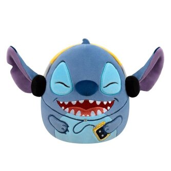 SQUISHMALLOWS Disney Stitch se sluchátky, 17 cm