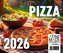 Kalendář 2026 Pizza, stolní, týdenní, 13 x 15 cm