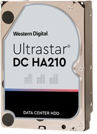 WD Ultrastar HDD 2TB (HUS722T2TALA604) DC HA210 3.5in 26.1MM 128MB 7200RPM SATA 512N SE