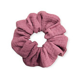 Gumička do vlasů mušelínová Ruby red; Barva: rubínová; Velikost: UNI