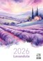 Kalendář 2026 Levandule, nástěnný, 29,7 x 42 cm