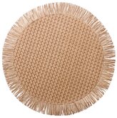 Prostírání kulaté PASO béžová O 38 cm Mybesthome