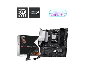 MSI MB Sc AM5 PRO B840M-P WIFI6E, AMD B840, 4xDDR5, 1xHDMI, WI-FI, mATX MSI MB Sc AM5 PRO B840M-P WIFI6E, AMD B840, 4xDDR5, 1xHDMI, WI-FI, mATX
