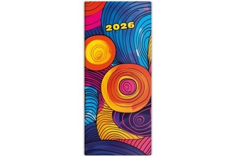 Diář měsíční kapesní 2026 - Napoli design 4