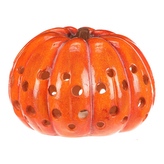 Dýně s otvory - magnesium, LED osvětlení, oranžová